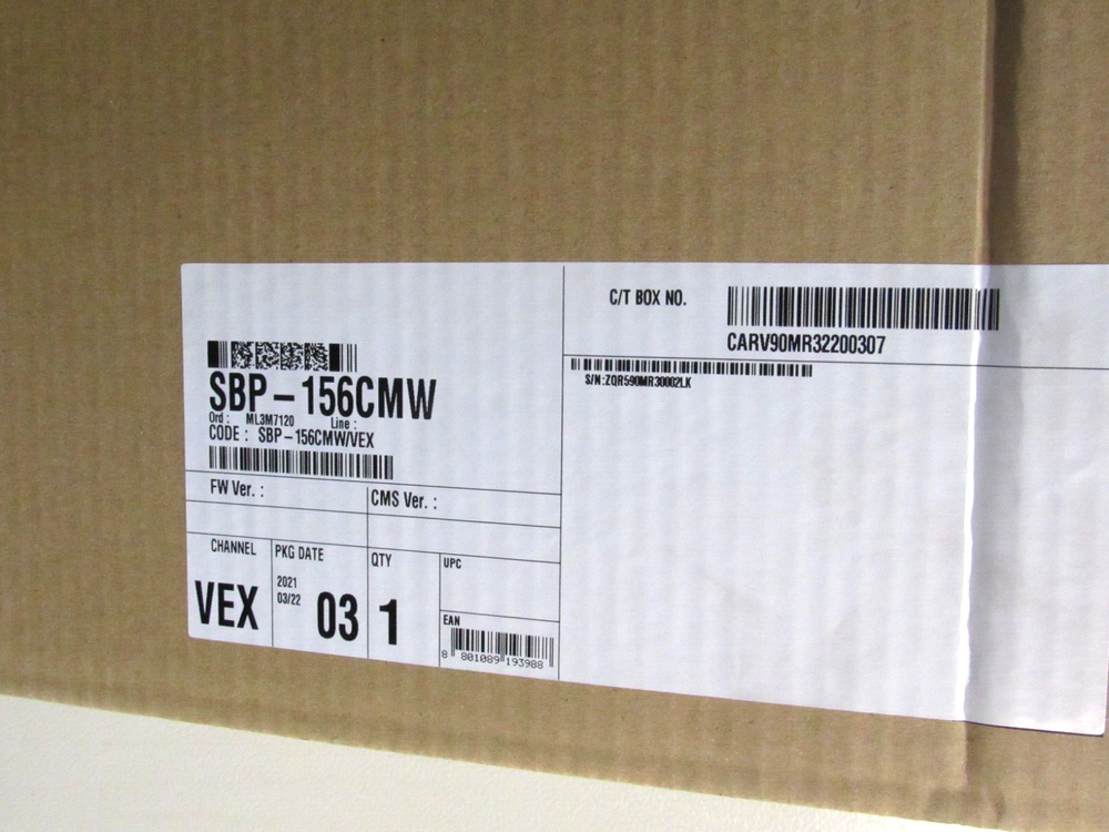 Hanwha SBP-156CMW White Telescoping Ceiling Mount [CTPA]