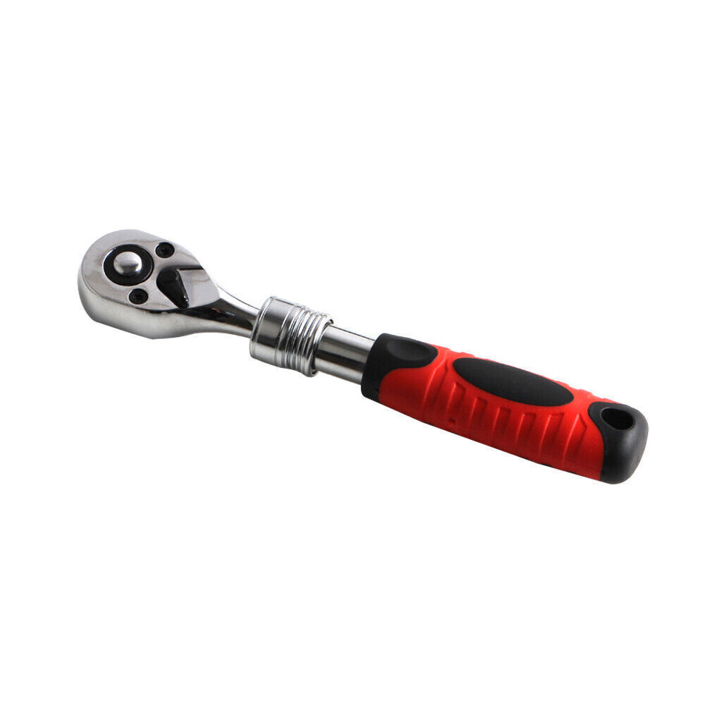 1/4" 3/8" 1/2" Drive Ratchet Socket Wrench Handle Quick-Release Spanner 72 Teeth