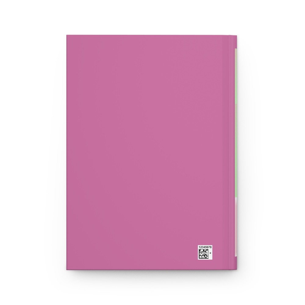 Flower Queen Doodle Hardcover Journal | Matte Notebook