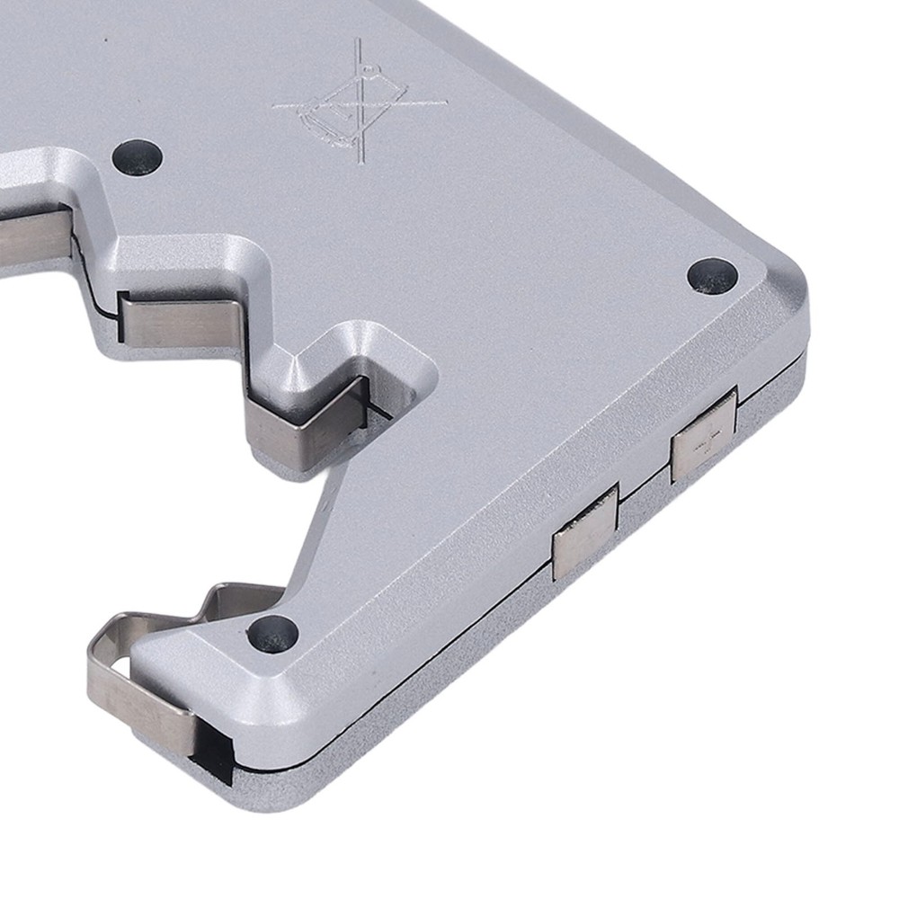 Digital Battery Tester LCD Screen Button Cell Battery Checker Silver