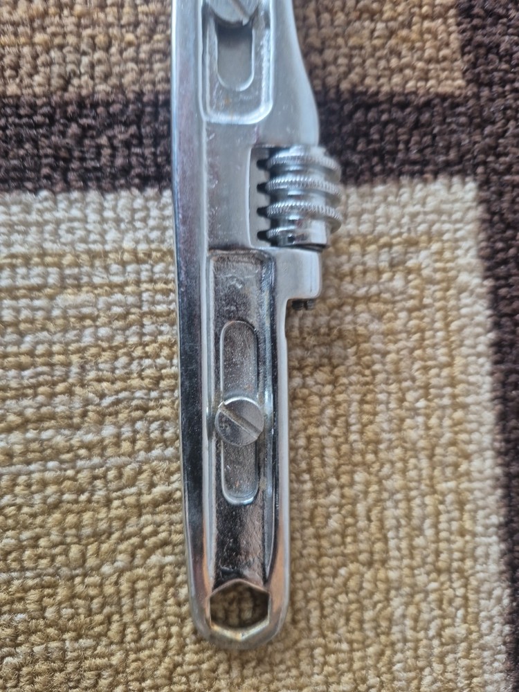 Rare Adjustable Ring Spanner Double Sided Wrench