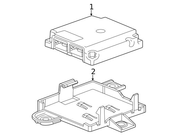 Genuine GM Control Module 85150920