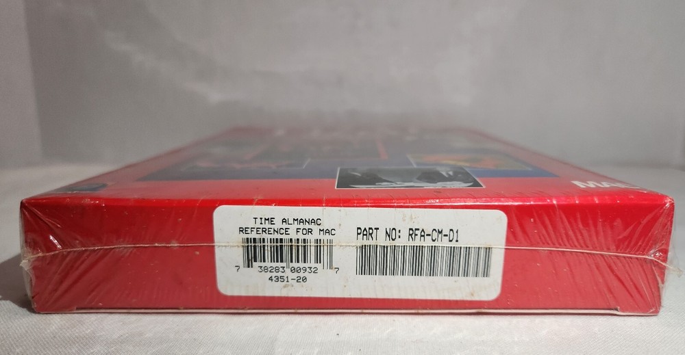 Time Almanac 1994 Reference Edition CD Apple Mac Computer VINTAGE SEALED RARE