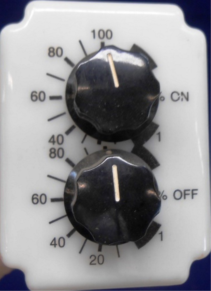 DAYTON, SOLID STATE TIME DELAY RELAY, 1A366F, 0.1 - 10 SEC, 120 VAC 10 AMP