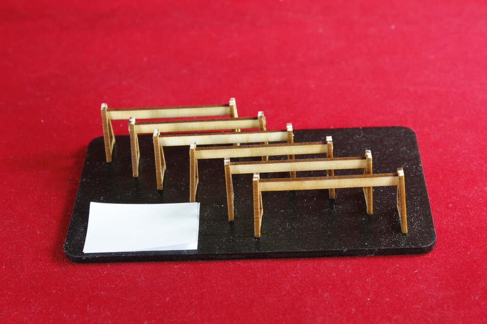 O Scale Laser Cut Barricade Kit