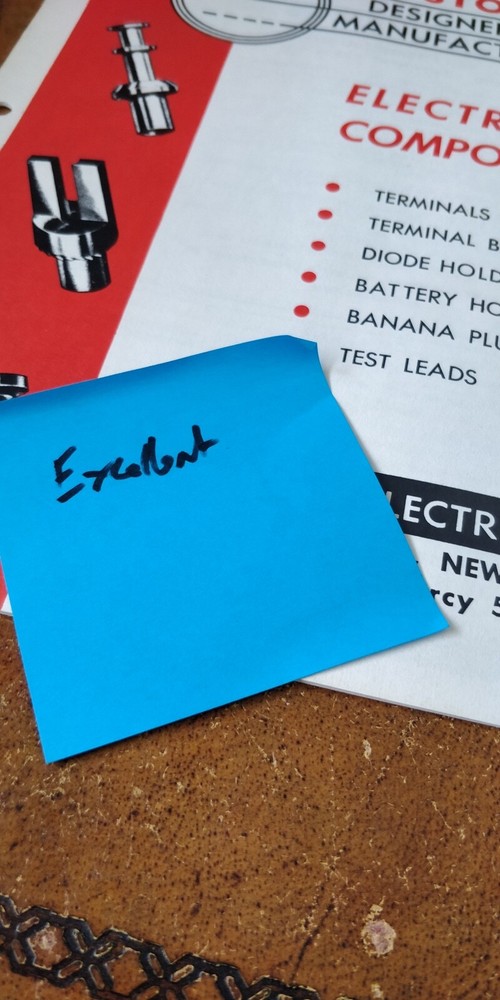 1950's Keystone Electric Corp ~ Catalog ~ Electric components