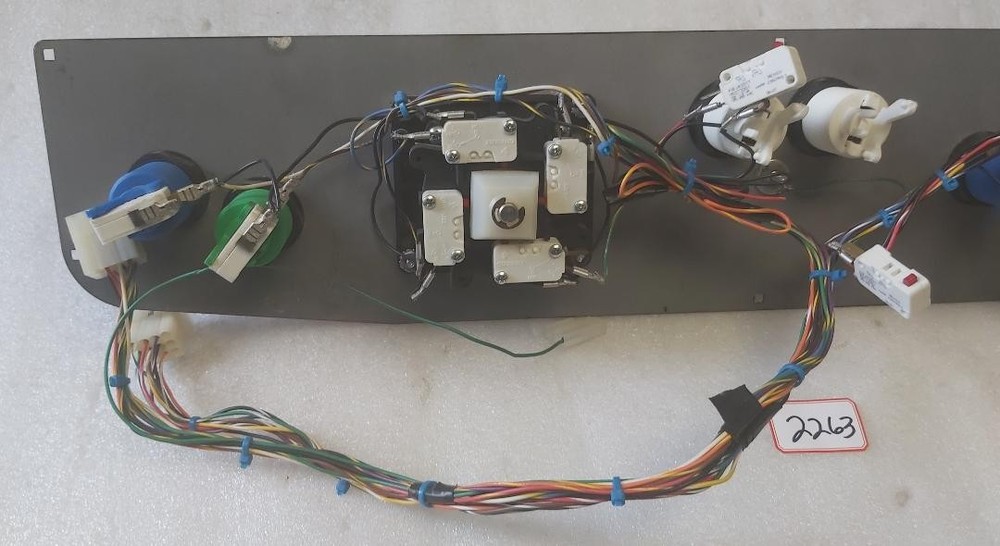SEGA VIRTUA TENNIS Arcade Game CONTROL PANEL Assembly (2263)