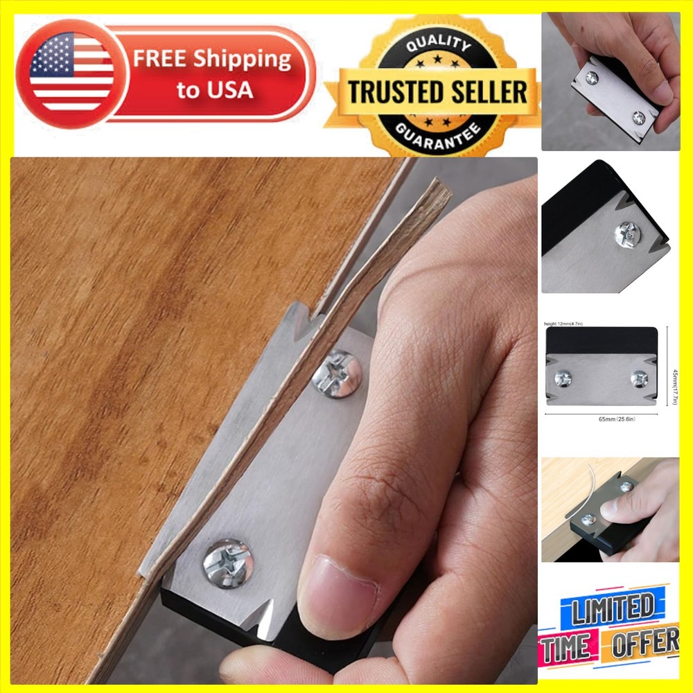 Versatile Edge Corner Planer with Bakelite Handle for Precise Wood Chamfering