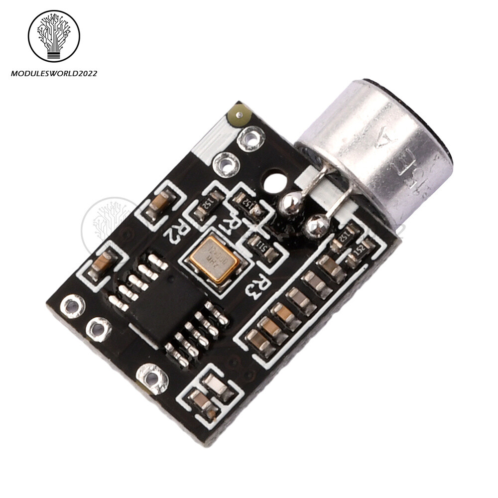 Wireless Microphone FM 88.7MHz Transmitter Module Support Dual-channel Stereo