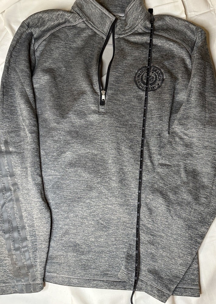 Limestone Branch Distillery Adidas Pullover 3/4 Zip - Yellowstone Bourbon