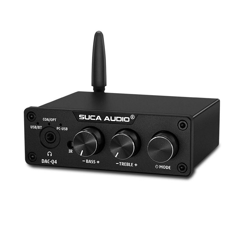 DAC-Q4 Audio Decoder USB Bluetooth5.0 Lossless Preamplifier Headphone Amplifier
