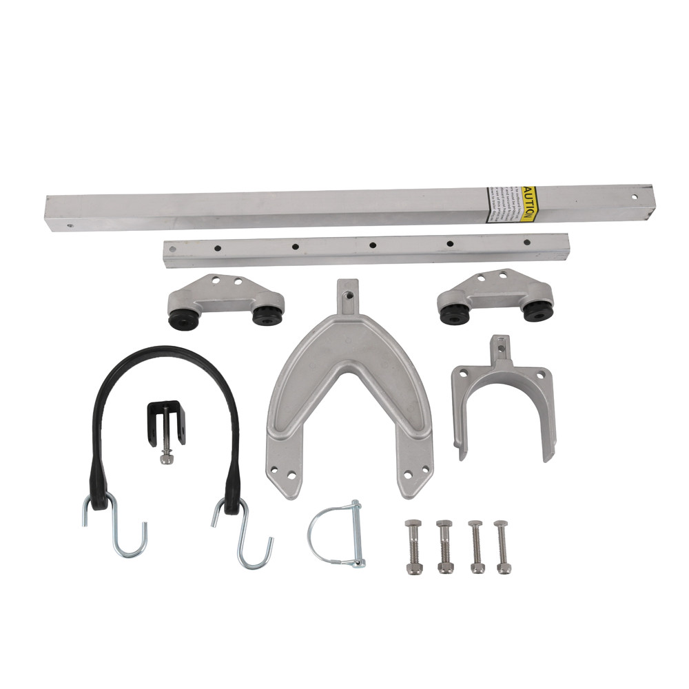 32"- 44" Heavy Duty Adjustable Transom Saver Boat Roller Bracket 424-ADJ