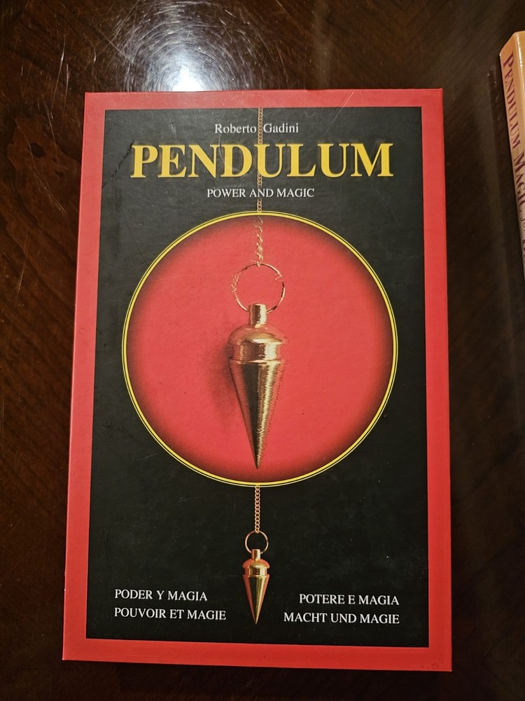 ​Complete Pendulum Divination Bundle - Lo Scarabeo Kit + Richard Webster Book