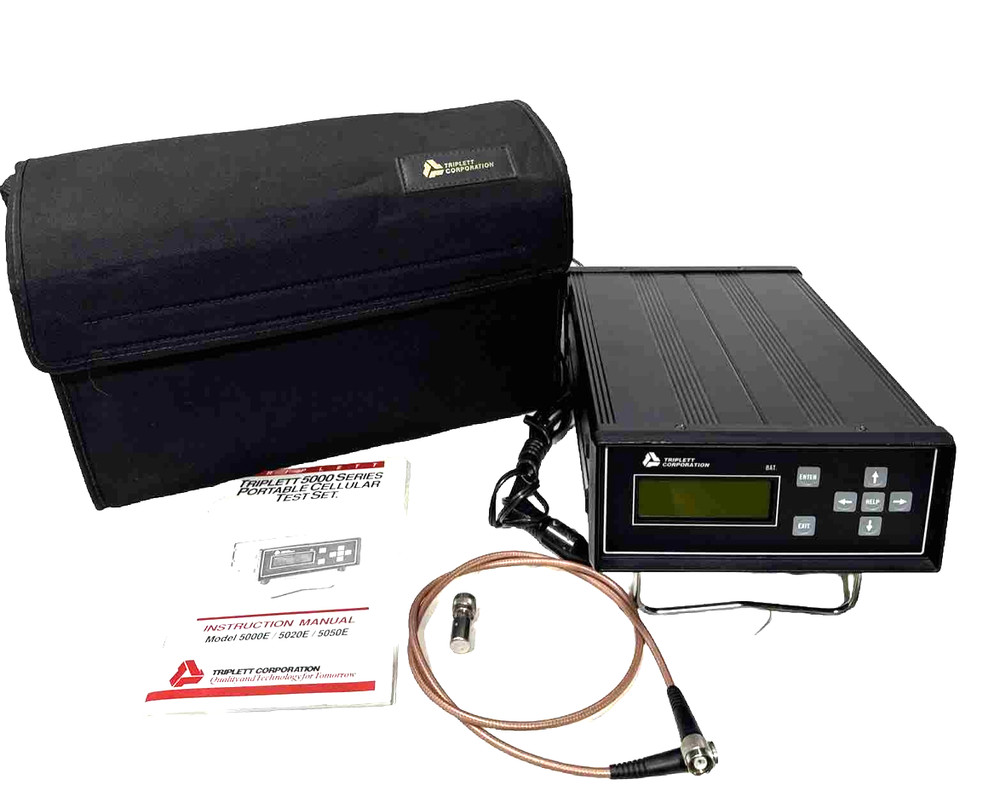 Triplett 5000 Portable Cellular / Mobile EAMPS Test Set / Works
