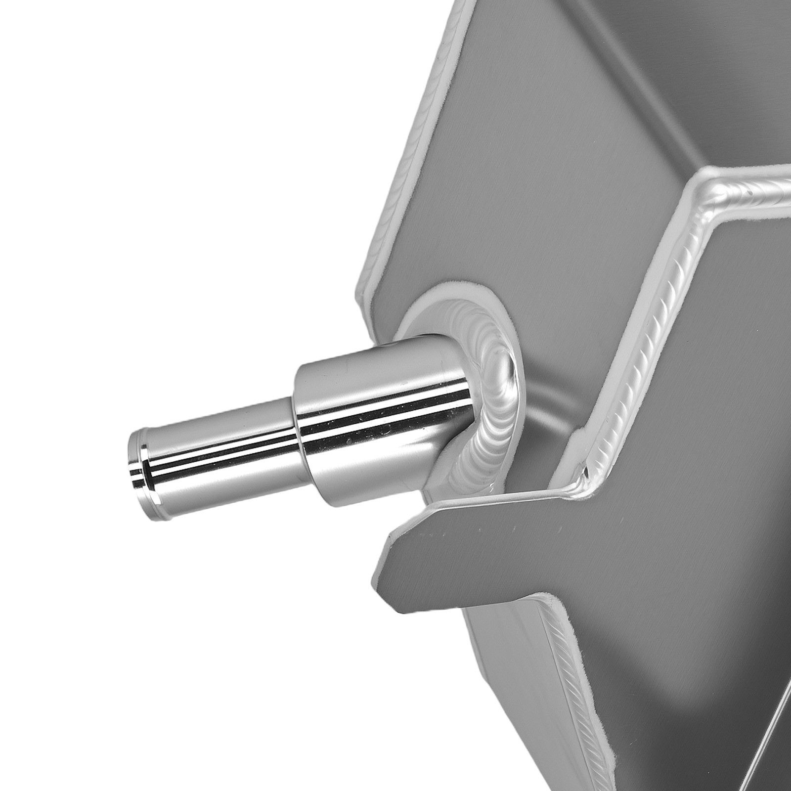 Aluminum Coolant Recovery Overflow Expansion Tank for Ford Mustang V6 V8 11-14