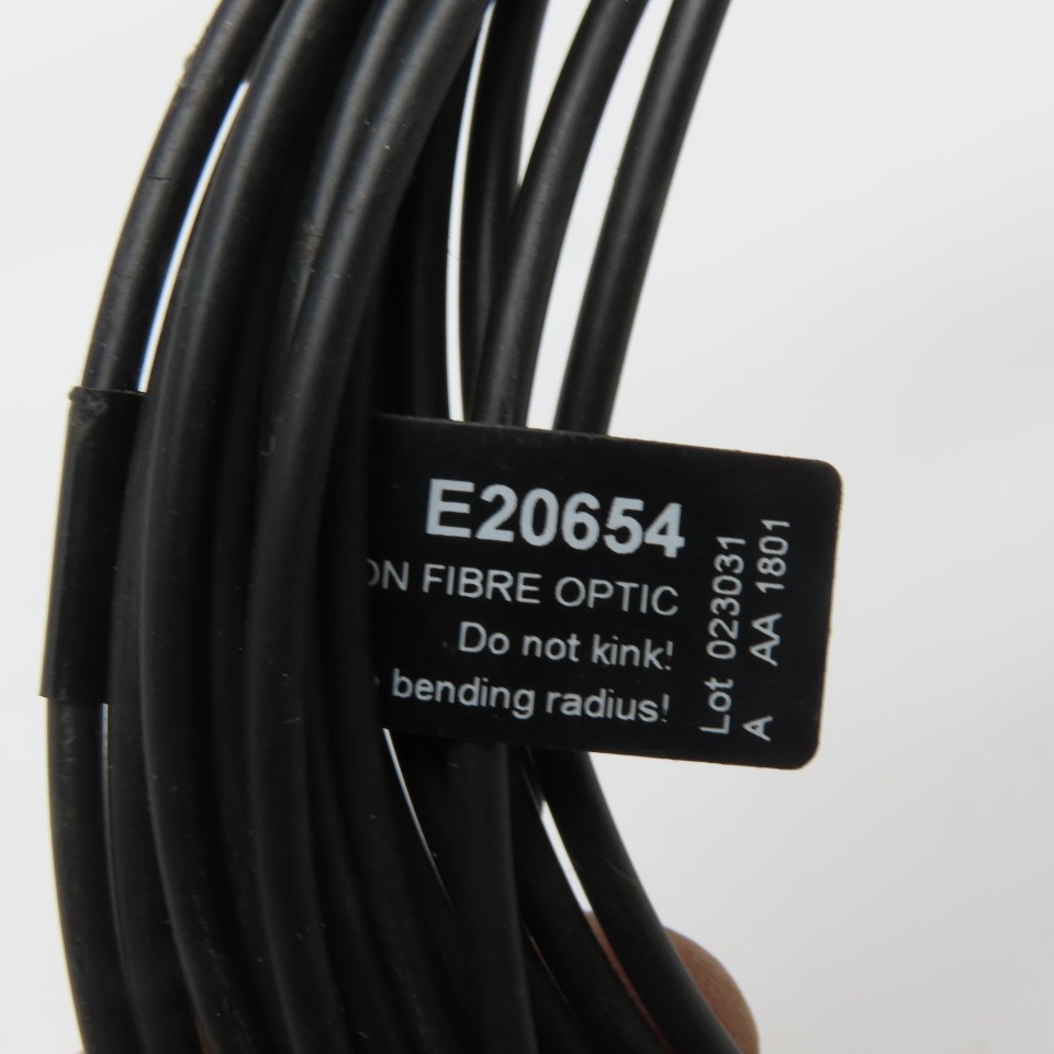 IFM Electronic E20654 Through-Beam Fiber Optic Sensor M4