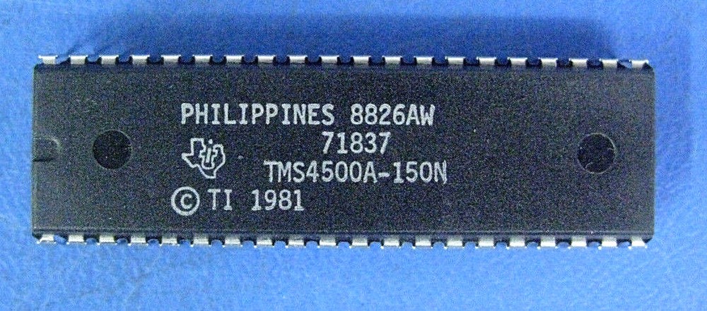 (1) NEW  Texas Instruments,TMS4500A-150N, DIP-40, ICs
