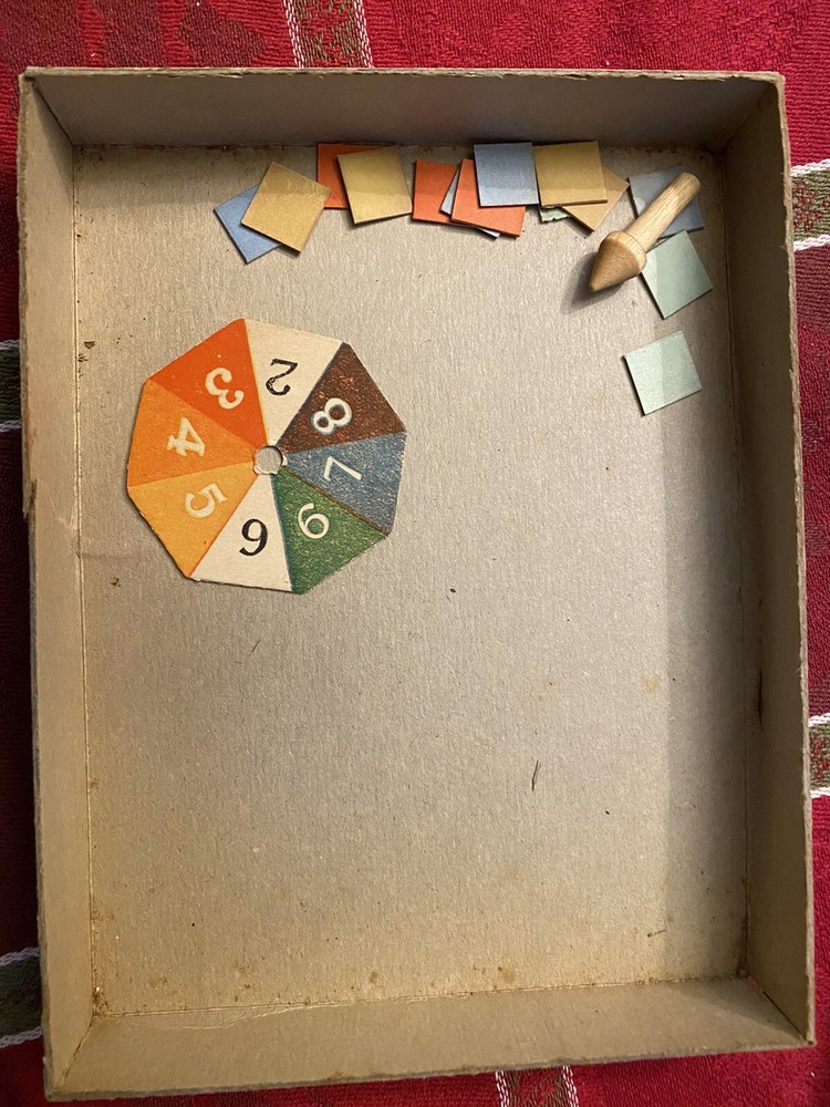 Rare Vintage Indian Backgammon Game