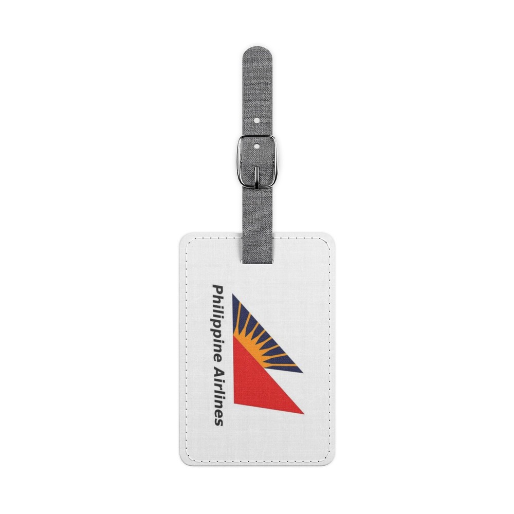 Philippines Airlines Luggage Tag | Saffiano Polyester Rectangle