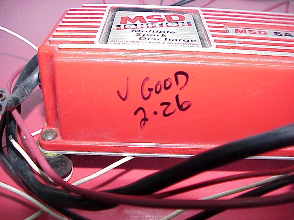 MSD Ignition 6A Multiple Spark Discharge Ignition Box 6200 Chevy Ford