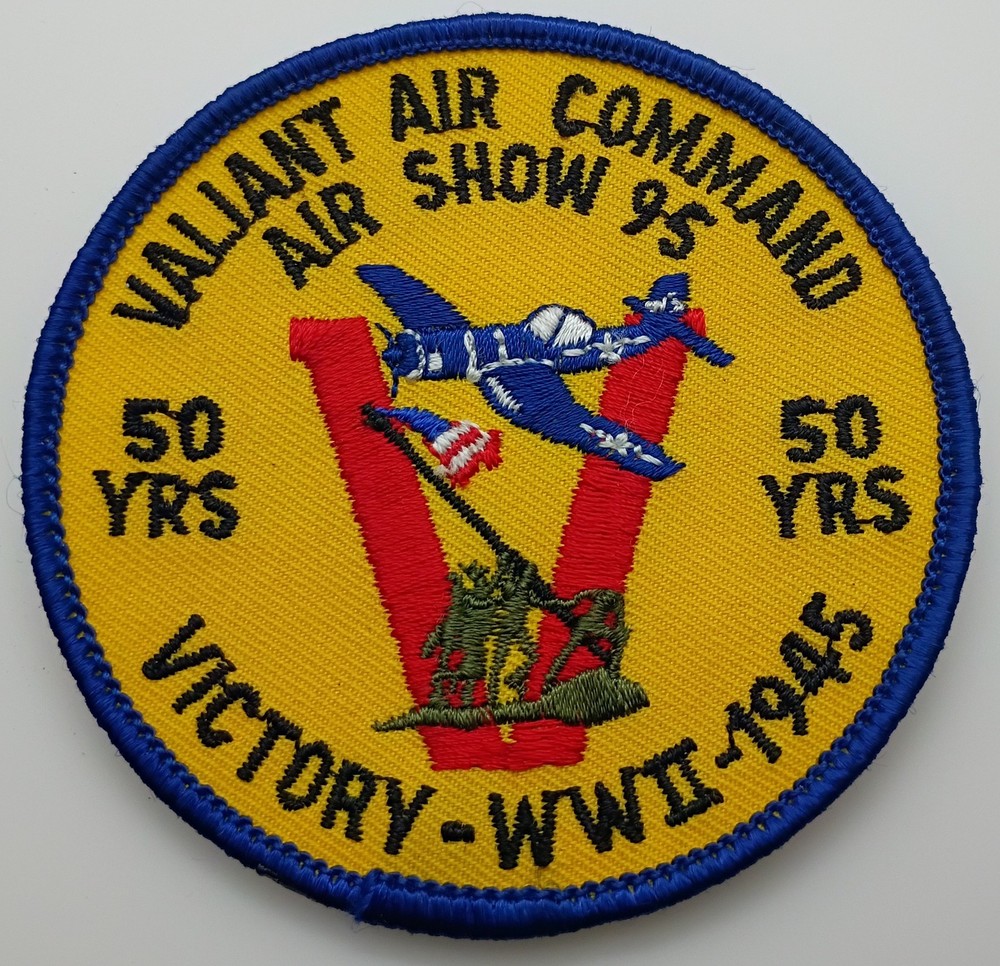 Valiant Air Command Air Show 1995 Patch