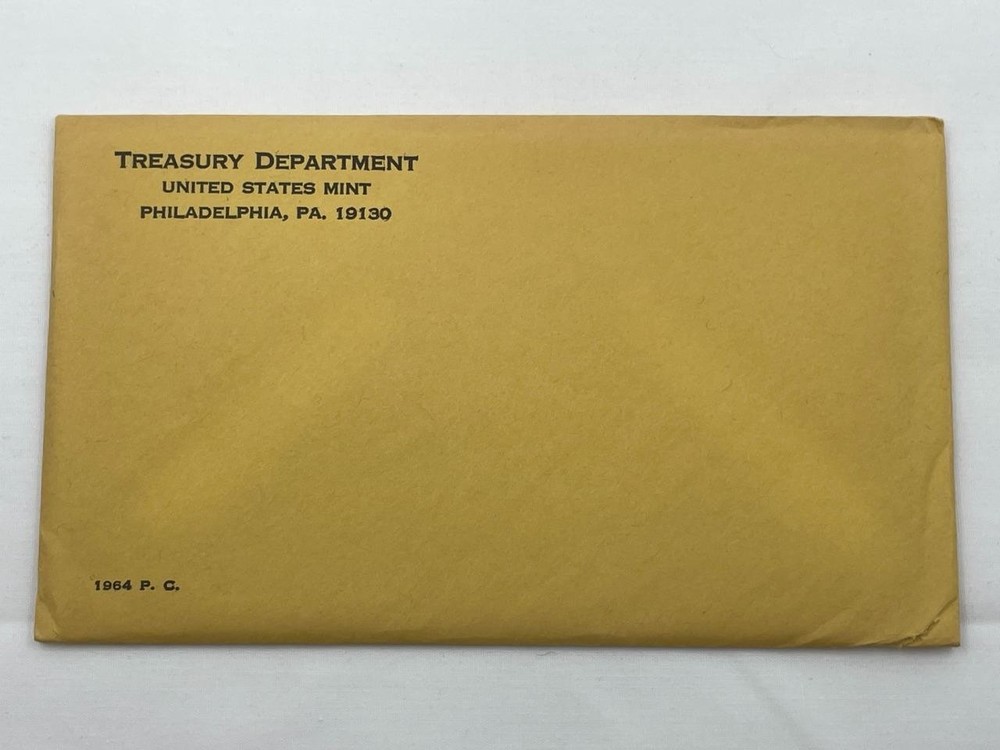 1964 US Mint Proof Coin Set,  FLAT PACK   *UNOPENED*