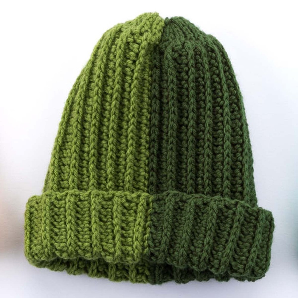 Color Rib Duo Beanie