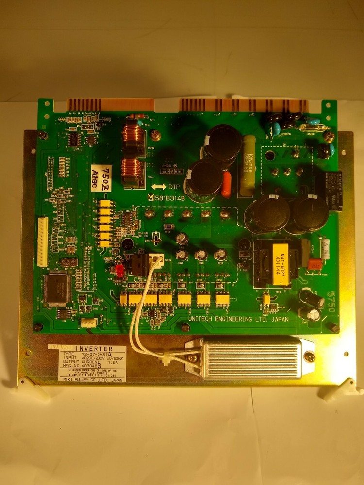 Barudan Inverter board part number 5750, reference # EBY01340