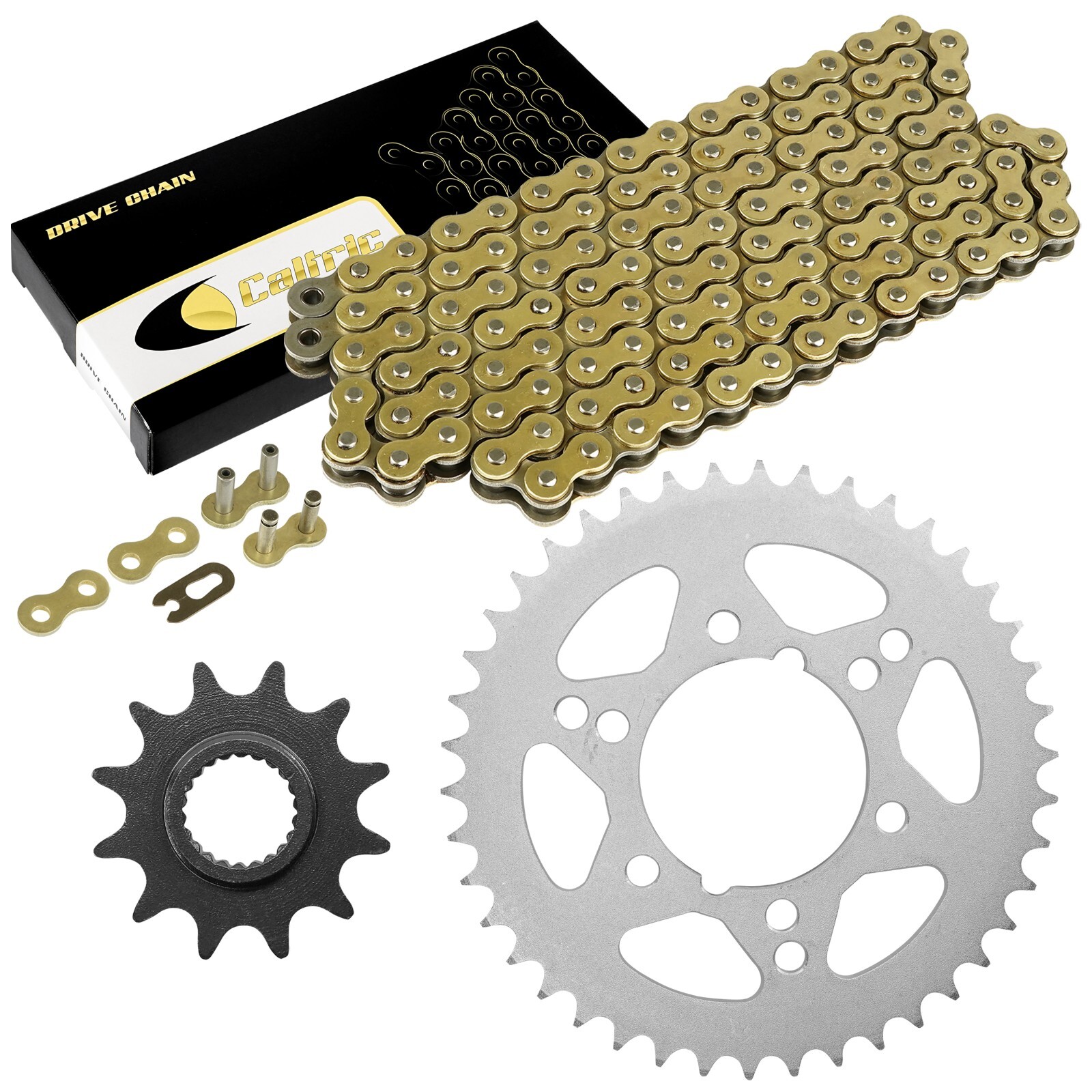 Drive Chain & Sprockets Kit for Polaris Trail Blazer 250 1995 1996 1997 98 1999