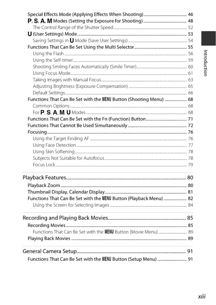 Nikon CoolPix P530 — User Reference Manual — 1/2 Size, 5.5" x 8.5" Small Compact