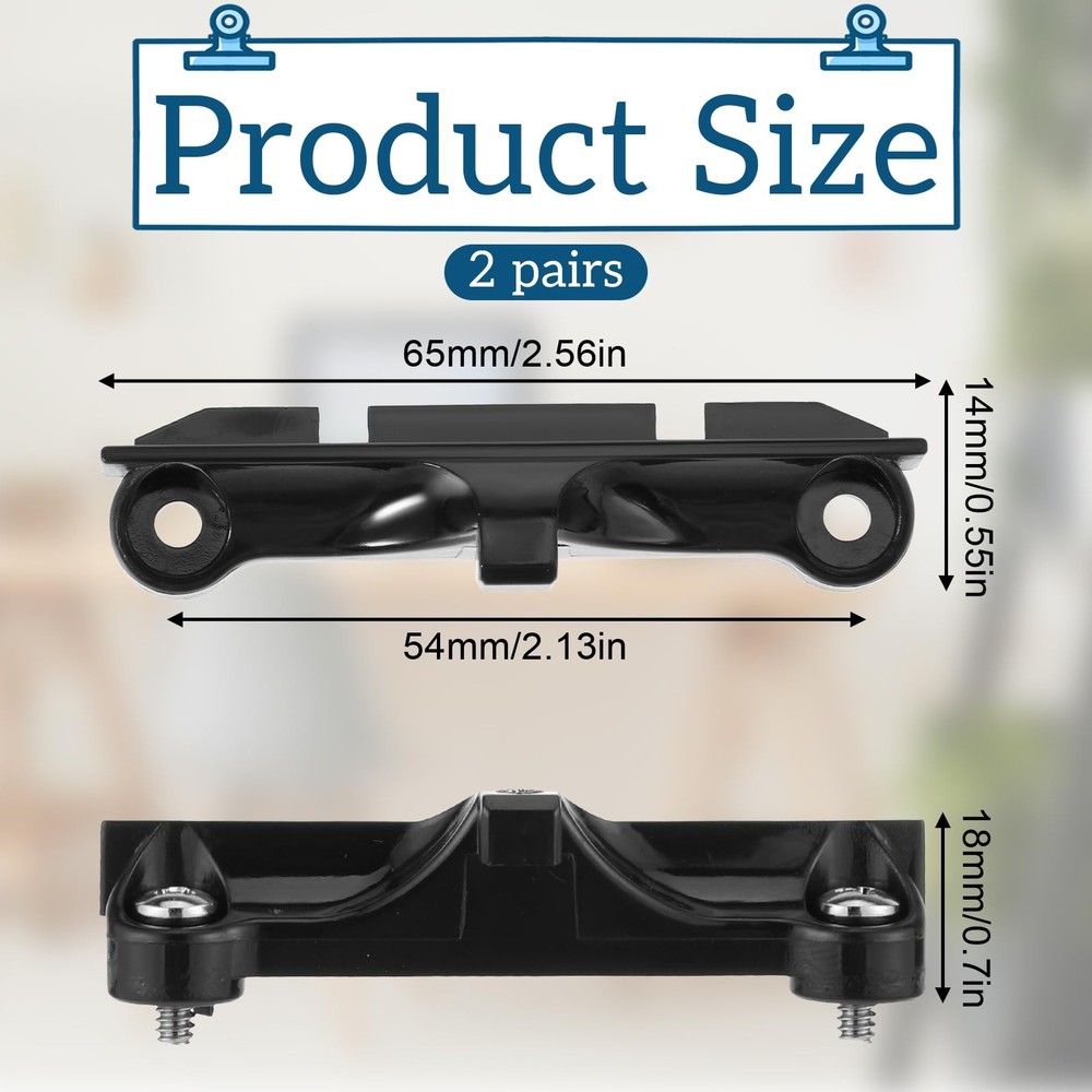 CPU Fan Bracket for AM4 Backplate, 2 Pairs Set with Screwdriver...