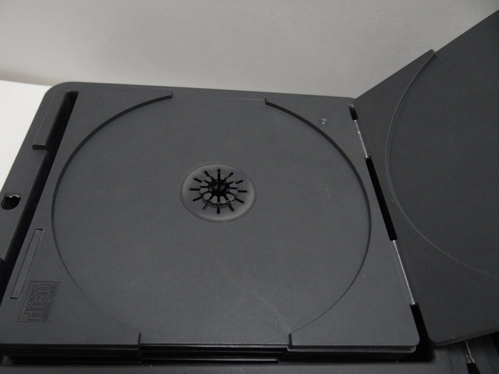 Laserline CD DVD Hard Flip Portable 12 Disc Case Storage Holder Compact
