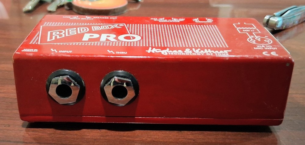 Hughes & Kettner Red Box Pro Analog Guitar Cabinet Simulator Processor, NICE***
