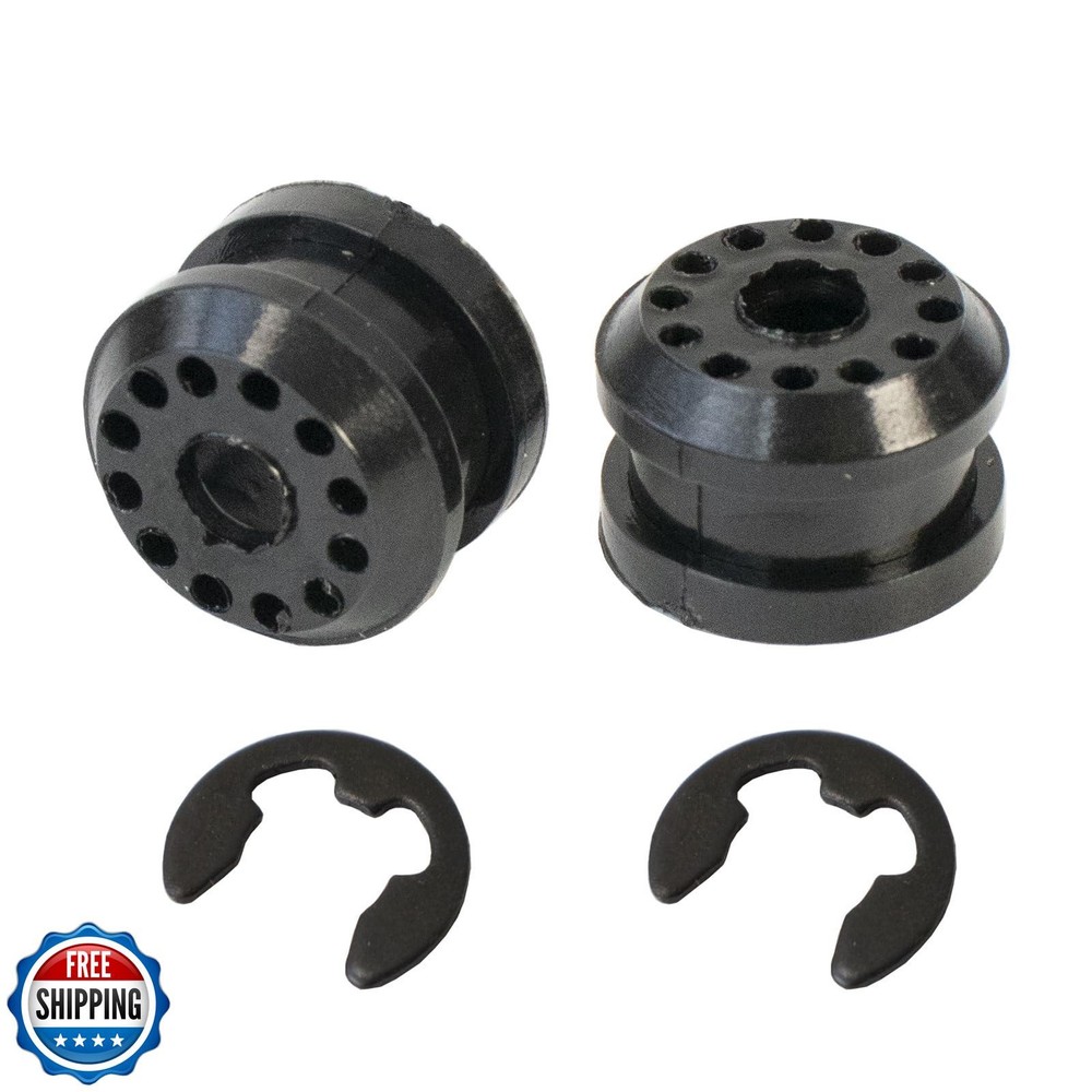 AUPARTIK 2PCS Transfer Case Shift Linkage Bushing with E-clips Fit for Dodge