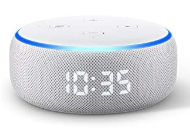 Amazon Echo Dot (3rd Gen) - Smart Speaker with Clock and Alexa - White