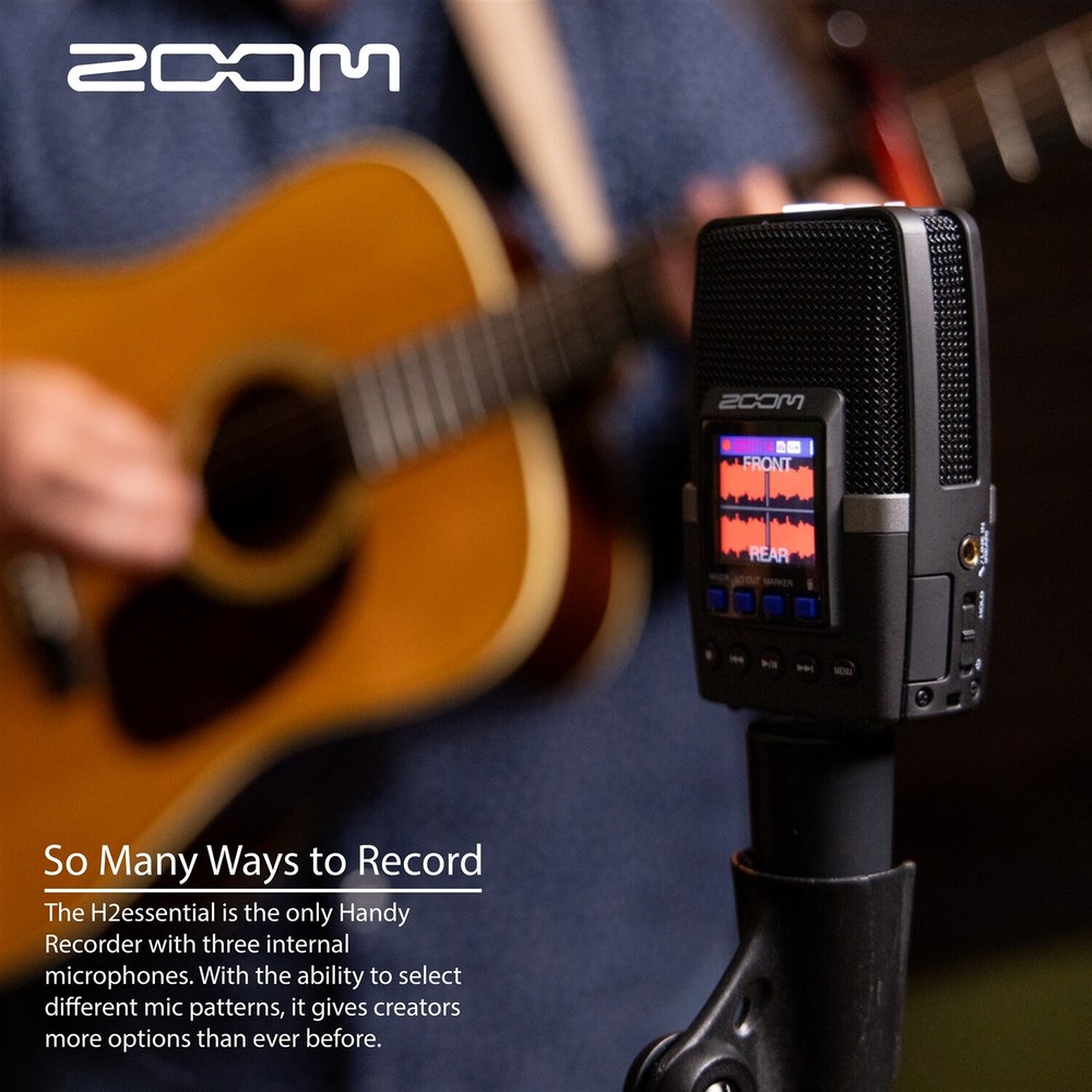 Zoom H2essential Handy Recorder Bundle