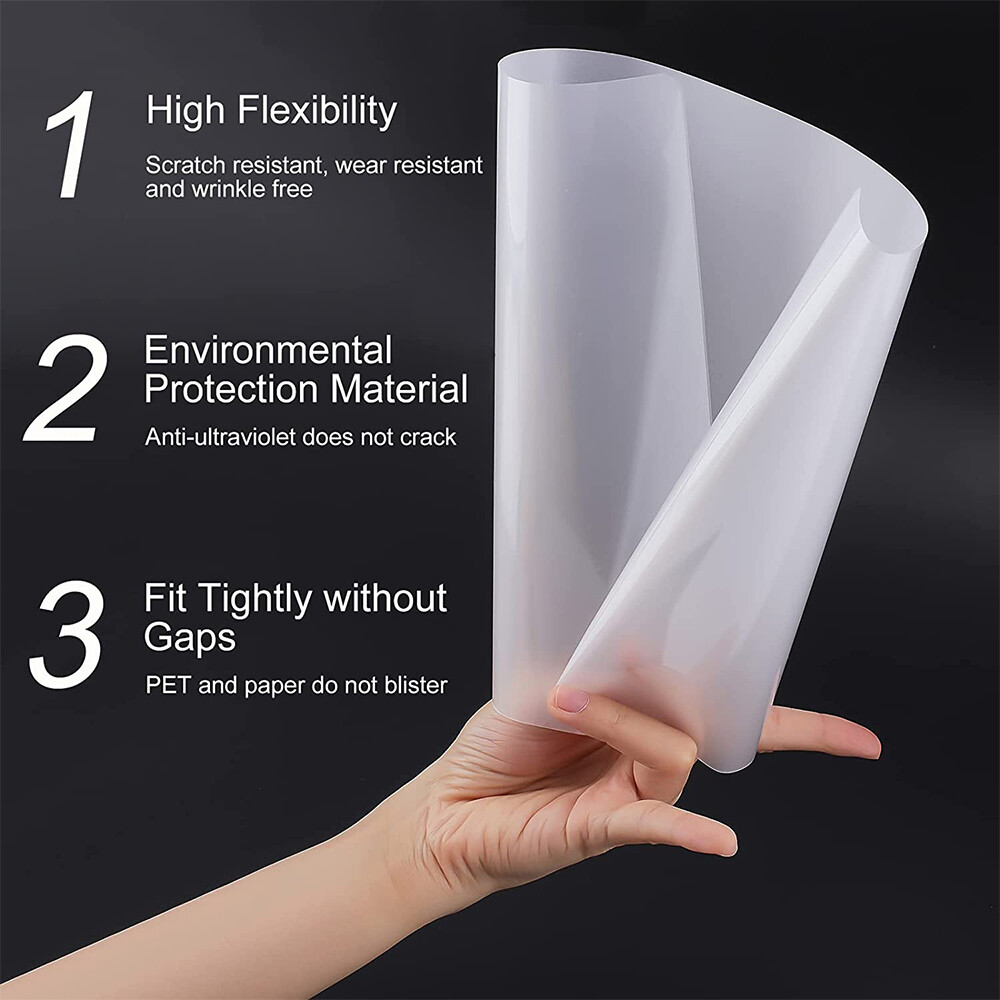 200Pack Thermal Laminating Pouches 5 Mil 9" x 11.5" Letter Size Laminator Sheets