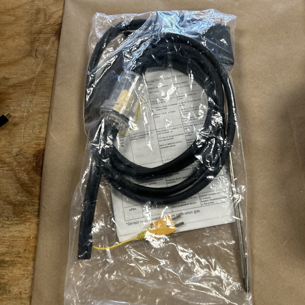 TPI 712 Combustion Efficiency Analyzer with Flue Probe