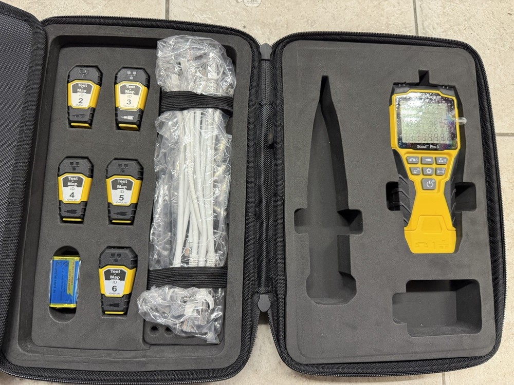 Klein Tools VDV501-853 Scout® Pro 3 Tester with Test + Map Remote Kit