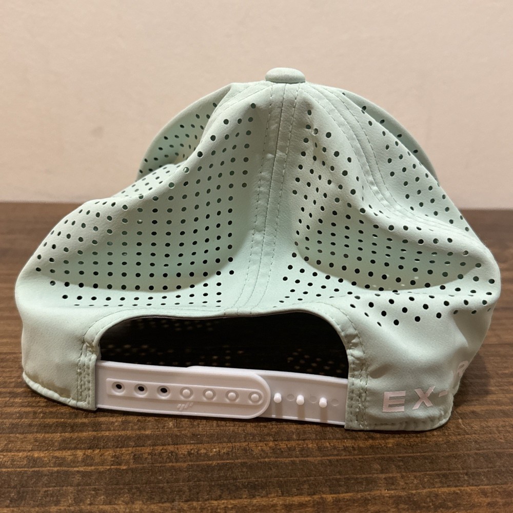 Extracurricular Golf 110 Flexfit Tech SnapBack Hat Mint Green