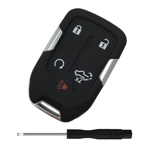 Replacement Smart Keyless Entry Remote Control Key Fob Case Cover for 5 Button