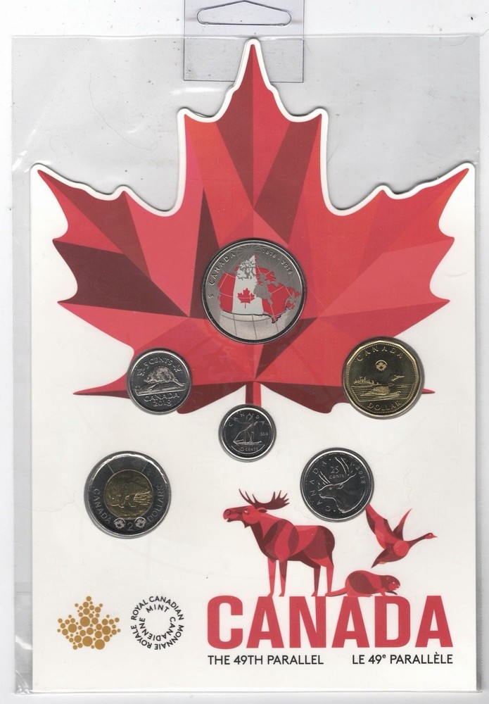 2018 Canada The 49th Parallel Coin Set - Royal Canada Mint -