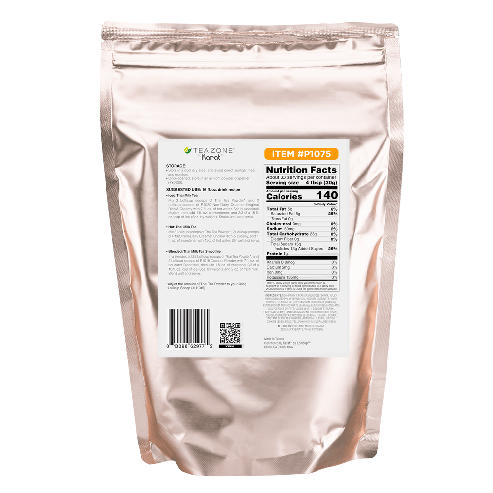 Tea Zone Thai Tea Powder - Bag (2.2 lbs), P1075