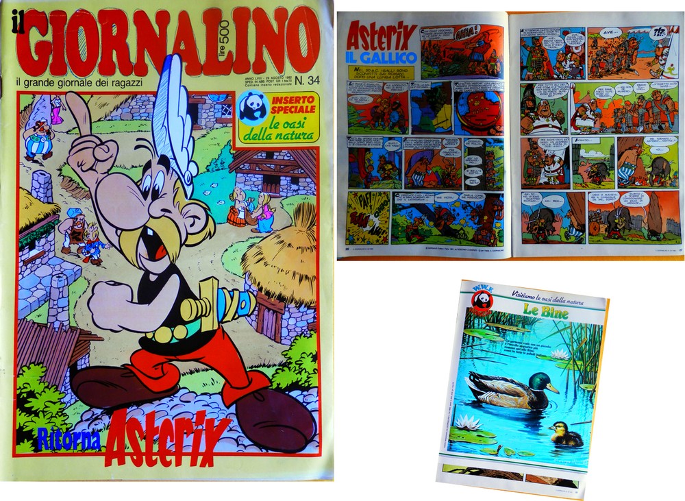 The Magazine 1982 No. 34 - ASTERIX + Insert Included See