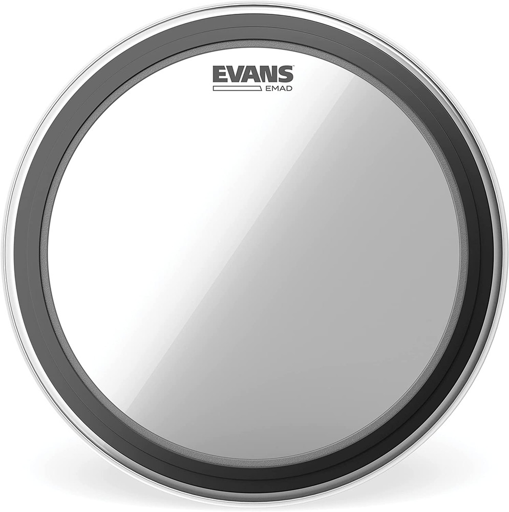 EMAD Clear Tom Hoop Drum Head, 16 Inch