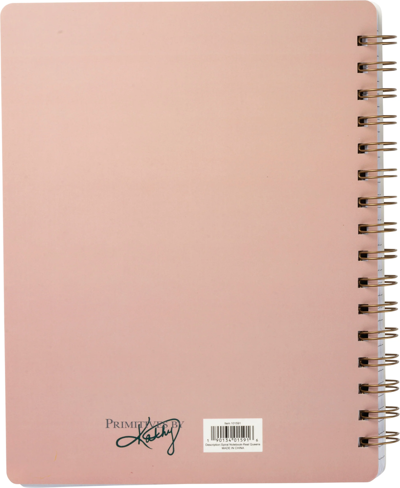 Spiral Notebook - Real Queens Fix Each Other's Crowns