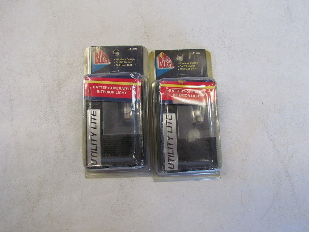 OPTRONICS NIGHT BLASTER WIRELESS UTILITY LITE PAIR (2)  IL-41CS MARINE BOAT