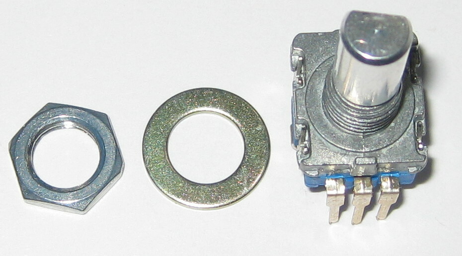 CUI Rotary Encoder with Momentary Switch - 12 Detents - 360 Degree - PCB Mount