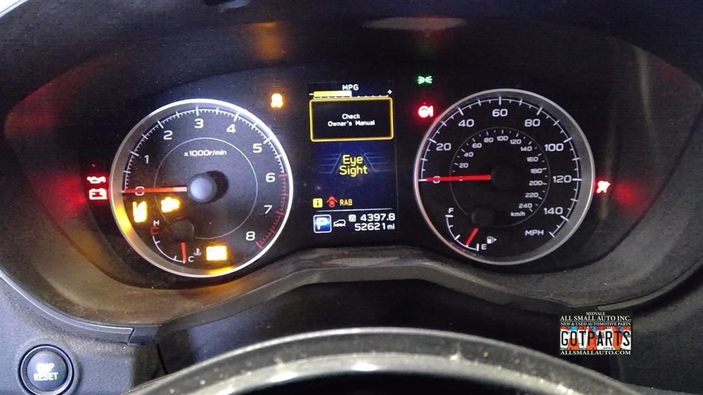 ASCENT    2019 Speedometer 207010