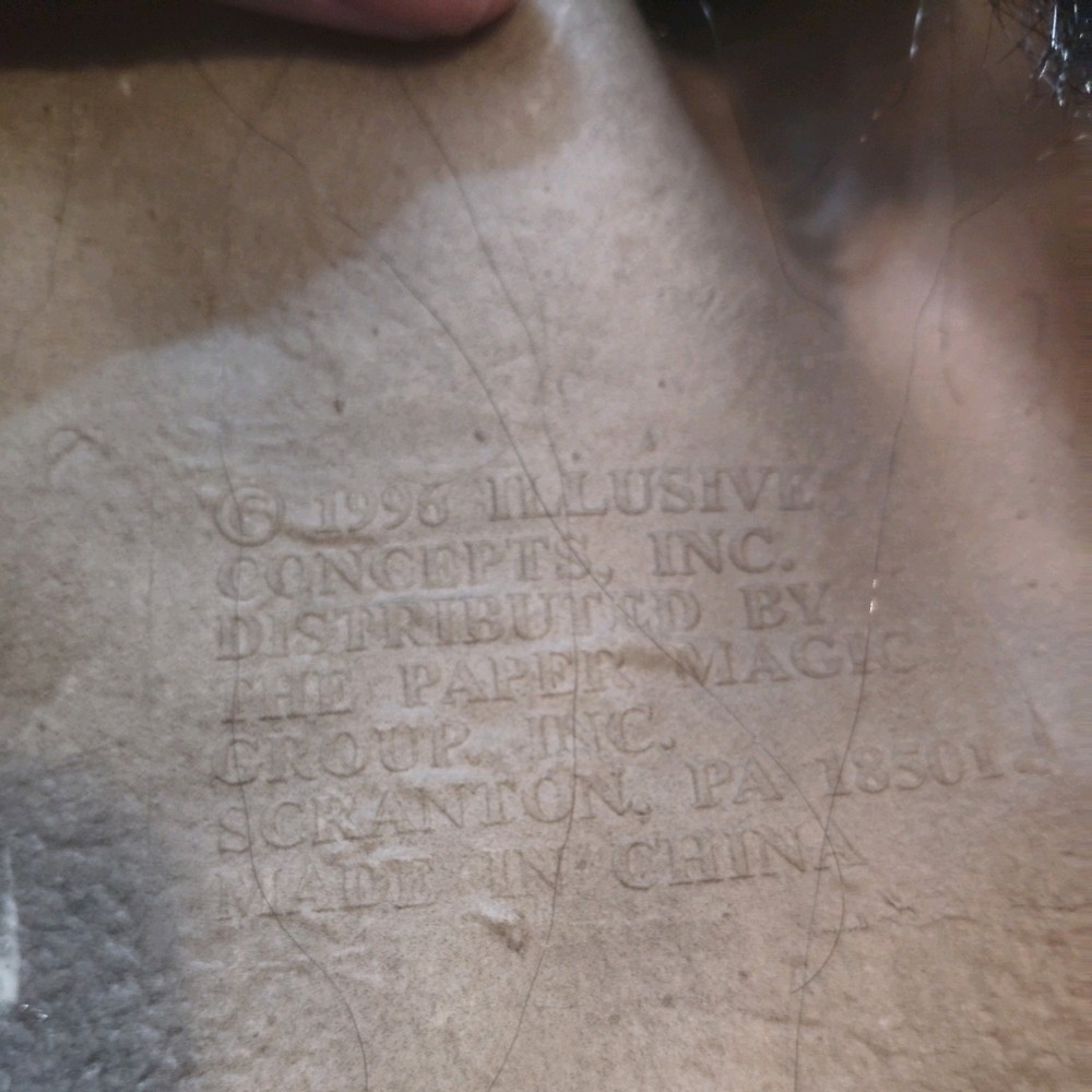 1996/1997 KISS Illusive Concepts whole head mask ~ PETER CRISS NWT